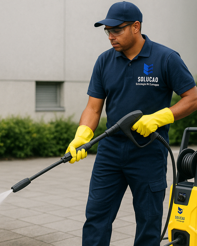 Lavagem Profissional de Superfície Externa